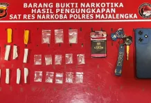 Polisi Sisir Titik Persembunyian Sabu di Majalengka, Belasan Paket Diamankan