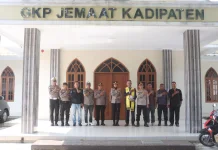 Kapolres Majalengka Pastikan Ibadah Kenaikan Yesus Kristus Berjalan Aman