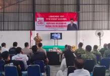 Dandim 0614 Ikuti Launching Serentak Koperasi Merah Putih