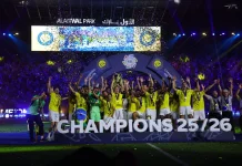 Cristiano Ronaldo Bawa Al Nassr FC Juara Liga Arab Saudi