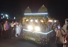 Gema Takbir Keliling Warnai Malam Iduladha di Majalengka