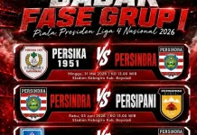 Persindra Indramayu Perjuangkan Menang di Piala Presiden Liga 4 Nasional 2026
