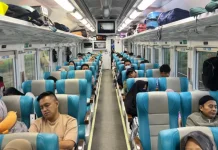 Transportasi Kereta Api Jadi Pilihan Masyarakat saat Libur Iduladha