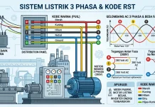 Memahami Listrik 3 Phasa dan Kode RST: Solusi Daya Kelistrikan Berskala Besar