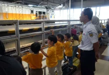 KAI Daop 3 Cirebon Edukasi Transportasi Publik lewat Outing Class
