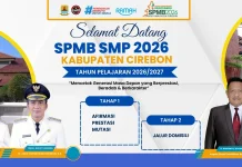 SPMB 2026/2027 SMP Kabupaten Cirebon Tidak Banyak Berubah, Ini Penjelasannya