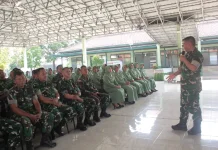 Bintaljarahdam III/Siliwangi Bina Mental Prajurit Kodim Indramayu