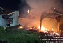 Rumah di Tegalgubug Cirebon Terbakar akibat Ulah ODGJ