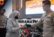 Polres Indramayu Ringkus Sembilan Pelaku Curanmor yang Meresahkan