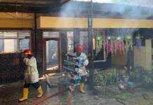 Rumah Tinggal di Plumbon Cirebon Hangus Terbakar Diduga Korsleting