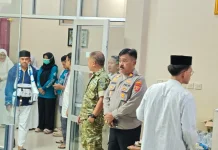 Pastikan Berjalan Aman, Polres Majalengka Kawal Kepulangan Jemaah Haji Kloter 06