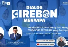 SPMB Cirebon, Orang Tua Diminta Tidak Panik