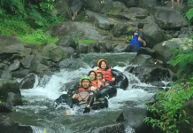 Liburan Anti Mainstream, Coba River Tubing Cikadongdong di Majalengka