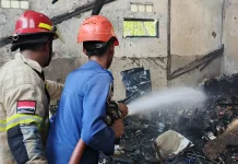 Korsleting Listrik Hanguskan Tempat Fitnes di Indramayu