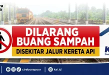 Nekat Bakar Sampah di Jalur KA, Warga Cirebon Terancam Denda Rp15 Juta
