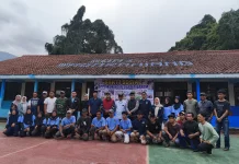 Peduli Lingkungan Sekolah, SPPG Bakom Percantik SDN 1 Sagarahiang
