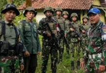 Gandeng Yonif 889 Gagak Winangsih Perhutani Indramayu Jaga Hutan Cikawung