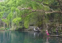 Telaga Biru Cicerem Tarik Ribuan Wisatawan Setiap Pekan