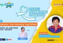 Peer Counseling Bantu Penyandang Disabilitas Hadapi Masalah Secara Mandiri
