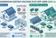 Perbedaan Sistem 24v dan 48v dalam Merakit PLTS