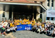 TASPEN Cirebon & Bank Mandiri Taspen Gelar Senam Bersama Pensioners Community