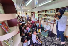 KAI Edukasi Keselamatan Jalur Kereta dan Melalui Rail Library