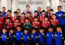 Lucky Hakim Lepas Kontingen SSB menuju Liga Jabar Istimewa