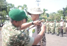 Dandim Indramayu Buka Kegiatan Korps Kadet Republik Indonesia 2026
