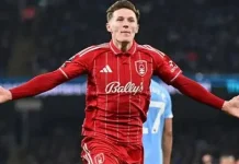 Manchester City Sepakati Transfer Elliot Anderson