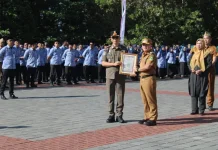 Satpol PP Kuningan Raih Penghargaan Terbaik Ops Pemberantasan Rokok Ilegal