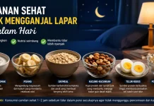 Makanan Sehat Pengganjal Lapar di Malam Hari
