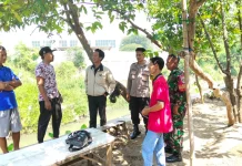Antisipasi Banjir, Polsek Kesambi Sambangi Warga Bantaran Sungai Suba