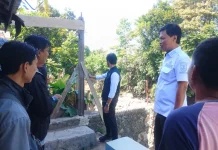 Wali Kota Cirebon Tinjau Pembangunan Senderan Sungai Suba