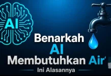 Benarkah AI membutuhkan Air Bersih dunia? Ini alasannya