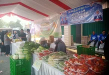 Partai Demokrat Indramayu Gelar Pasar Murah & Donor Darah
