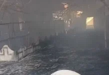 Wahana Lorong Cinta Water Bom Al Barokah Indramayu Terbakar