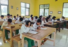 Peminat MDTU Nurul Huda - Picungpugur Terus Menurun, Hanya Enam Siswa Baru Mendaftar