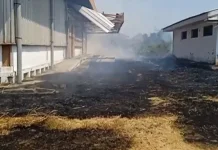 Gudang Sanghyangsri Patrol Indramayu Terbakar