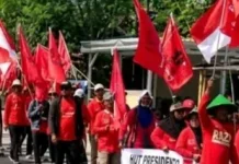 Serikat Tani Indramayu Jalan Kaki ke Istana Menagih Janji Kementan
