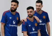 Manchester United Resmi Luncurkan Jersey Tandang Musim 2026/27 Bernuansa Retro