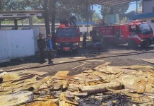 Belasan Saung Penjemuran Veneer di Cilimus Ludes Terbakar, Kerugian Capai Rp117 Ju