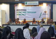 BAZNAS Kuningan Sosialisasi Kampung Tanggap Bencana di Sangkanherang