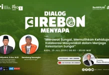Hari Sungai Nasional, DLH Dorong Kolaborasi Jaga Kelestarian Sungai Cirebon