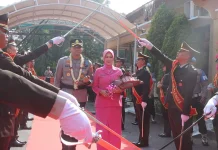 AKBP M Aldy Disambut Pedang Pora, Tegaskan Komitmen Jaga Kamtibmas di Majalengka