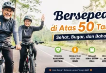 Tips Aman Bersepeda di Atas 50 Tahun