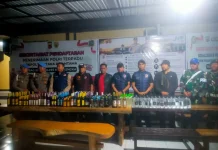 Polisi Ungkap Bisnis Miras Ilegal Berkedok Ruko di Majalengka