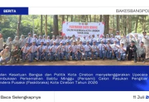 32 Calon Paskibraka Kota Cirebon Masuk Pemusatan Latihan