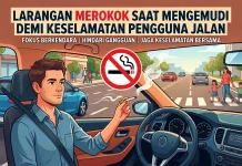 Larangan Merokok saat Mengemudi Demi Keselamatan Pengguna Jalan