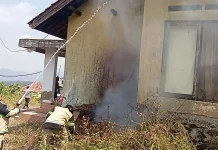 Tinggalkan Api saat Bakar Sampah, Rumah Warga Cipari Dilahap Jago Merah