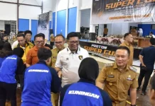 Bupati Kuningan Melepas Tim Futsal Kuningan menuju Kejurda Jabar